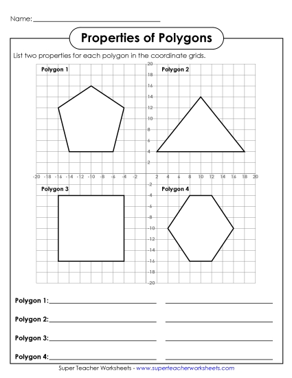 Polygons - Properties of Polygons