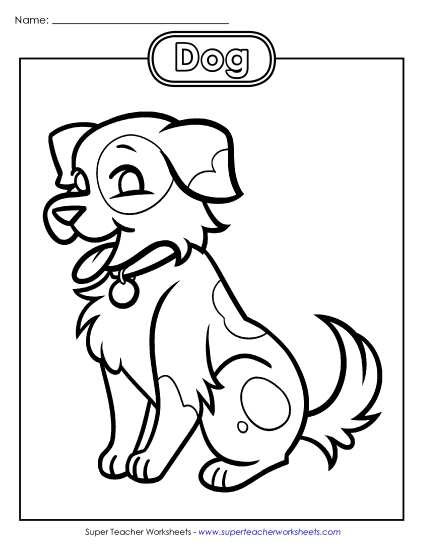 Basic Pictures (For Younger Students) - Puppy Basic Pictures (For Younger Students) - Puppy