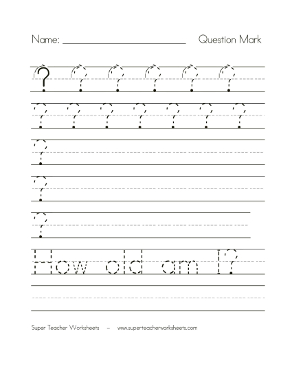 Symbols - Question Mark ? Symbols - Question Mark ?