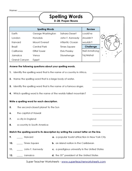 Worksheets - Question Worksheet (D-28) Worksheets - Question Worksheet (D-28)