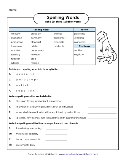 Printable Worksheets - Question Worksheet (E-20) Printable Worksheets - Question Worksheet (E-20)