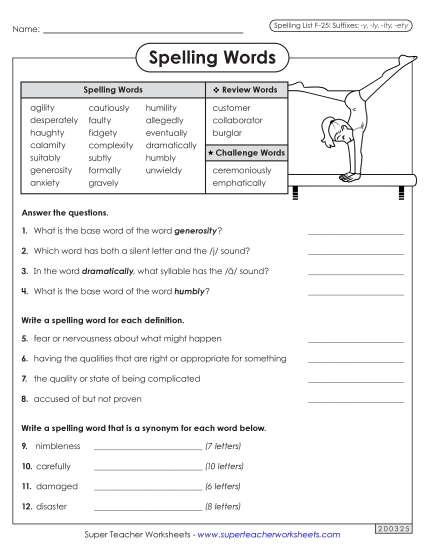 Worksheets and Puzzles - Question Worksheet (F-25) Worksheets and Puzzles - Question Worksheet (F-25)