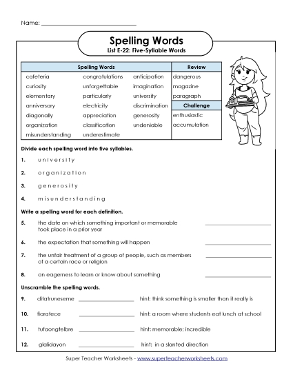 Printable Worksheets - Questions (E-22) Printable Worksheets - Questions (E-22)