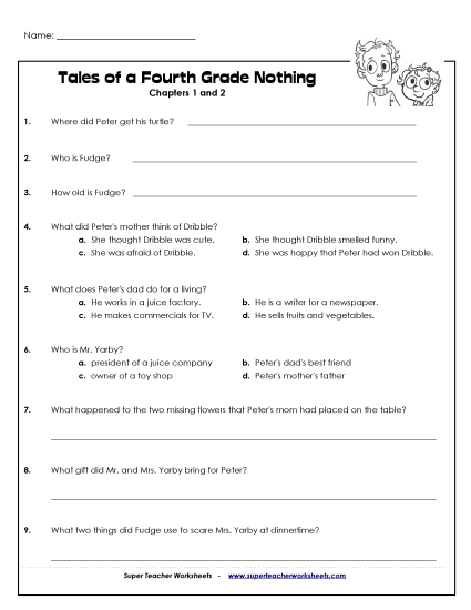 Chapters 1 & 2 - Questions for Chapters 1 & 2
