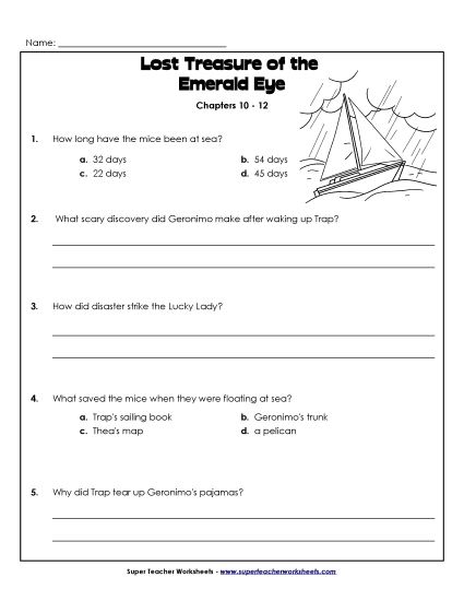 Chapters 10-12 - Questions for Chapters 10-12