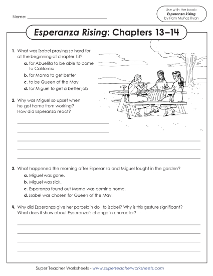 Chapters 13–14 - Questions for Chapters 13–14 (Printable PDF Worksheet)