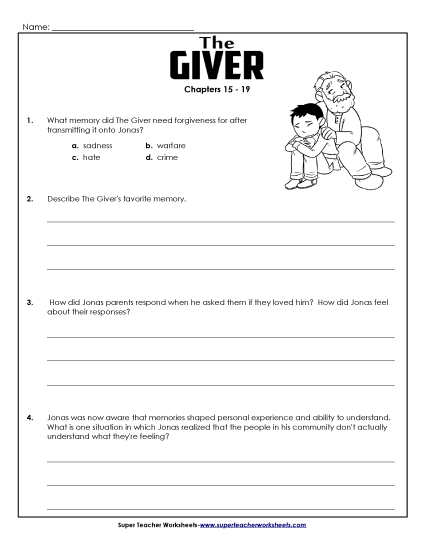 Chapters 15-19 - Questions for Chapters 15-19