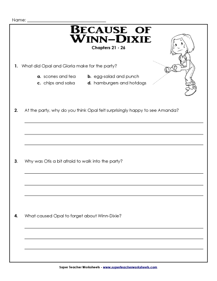 Chapters 21-26 - Questions for Chapters 21-26 Chapters 21-26 - Questions for Chapters 21-26