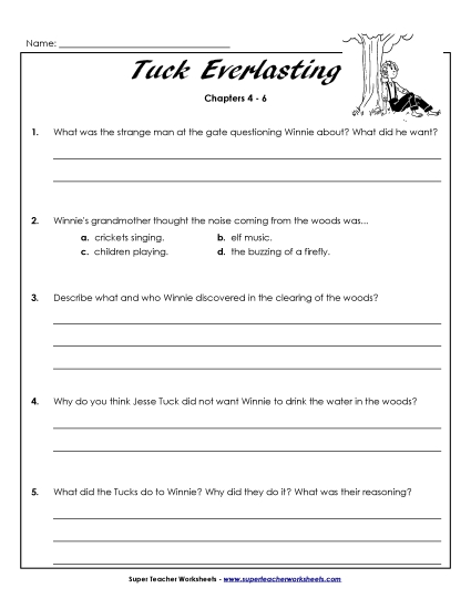 Chapters 4 through 6 - Questions for Chapters 4-6