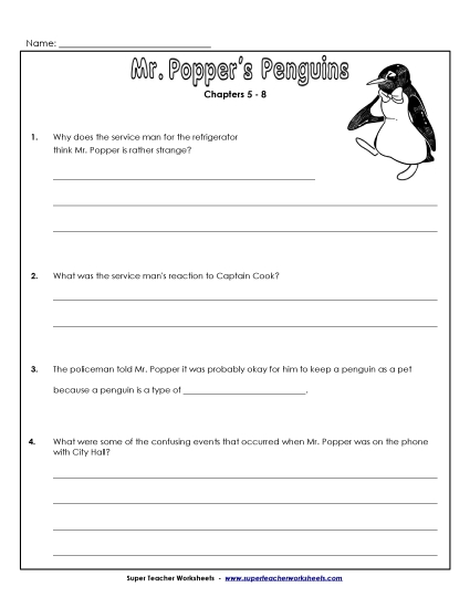 Chapters 5 - 8 - Questions for Chapters 5-8 Chapters 5 - 8 - Questions for Chapters 5-8