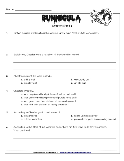 Chapters 5 & 6 - Questions for Chapters 5 & 6 Chapters 5 & 6 - Questions for Chapters 5 & 6