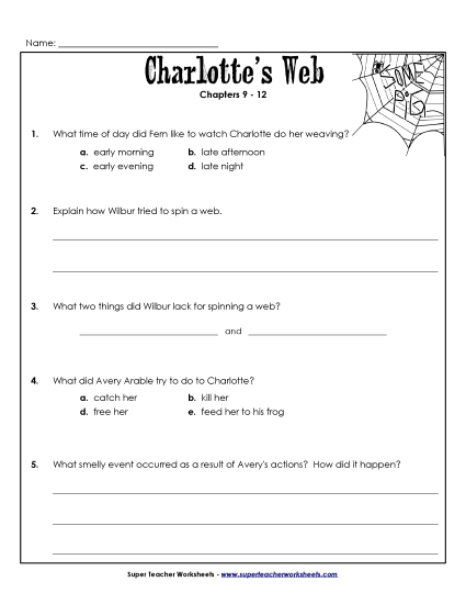 Chapters 9 - 12 - Questions for Chapters 9-12 Chapters 9 - 12 - Questions for Chapters 9-12