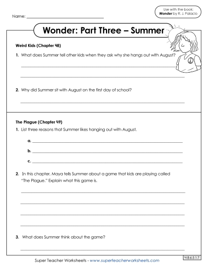 Part 3 - Summer - Questions for Part 3 Part 3 - Summer - Questions for Part 3