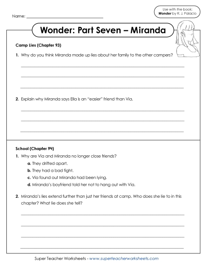 Part 7 - Miranda - Questions for Part 7 