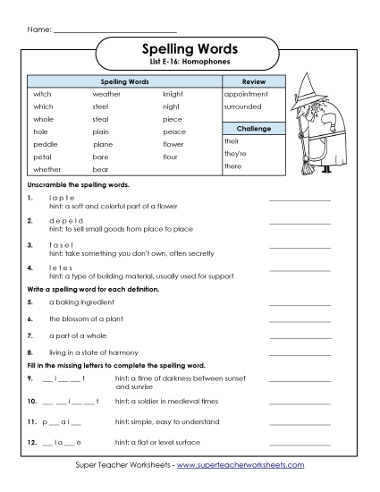 Printable Worksheets - Questions Worksheet (E-16) Printable Worksheets - Questions Worksheet (E-16)