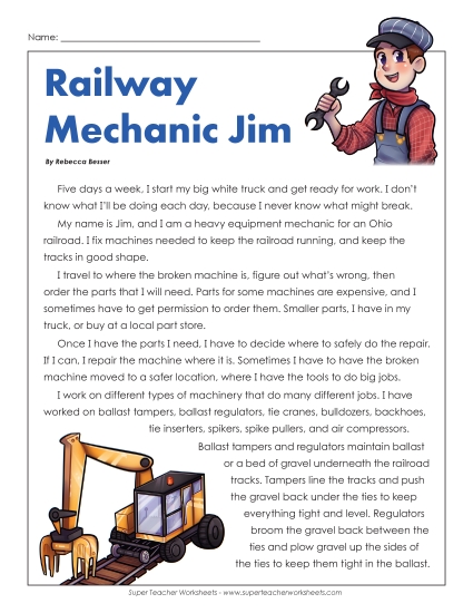 Nonfiction Articles - Railway Mechanic Jim Nonfiction Articles - Railway Mechanic Jim