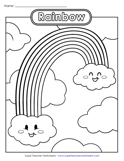Basic Pictures (For Younger Students) - Rainbow Basic Pictures (For Younger Students) - Rainbow
