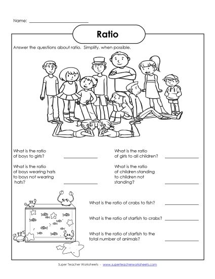 Images of Worksheets - Ratio Questions #2 Images of Worksheets - Ratio Questions #2