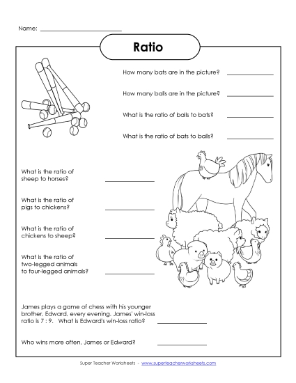 Basic Ratio Worksheets - Ratio Questions Basic Ratio Worksheets - Ratio Questions
