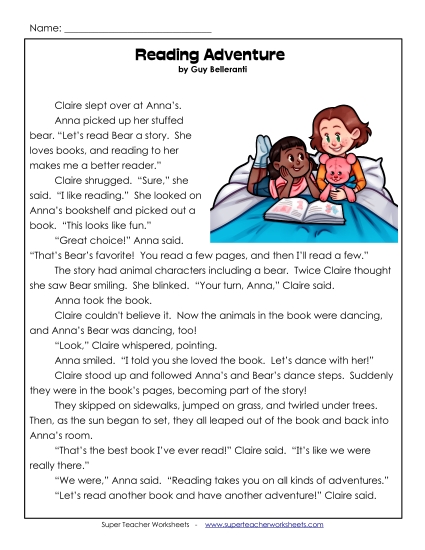 Fiction - Reading Adventure Fiction - Reading Adventure
