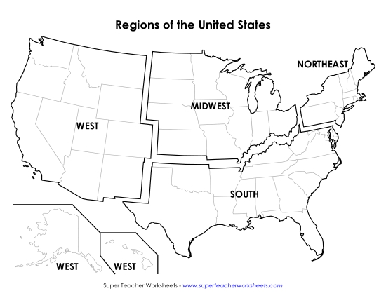 U.S.A. Maps - Regions of the USA U.S.A. Maps - Regions of the USA