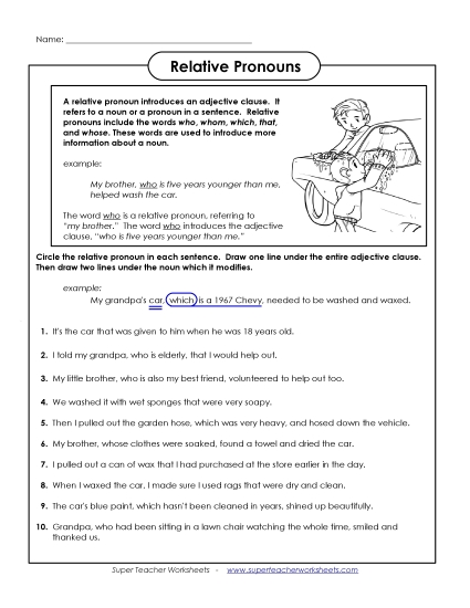 Basic Pronouns - Relative Pronouns Basic Pronouns - Relative Pronouns