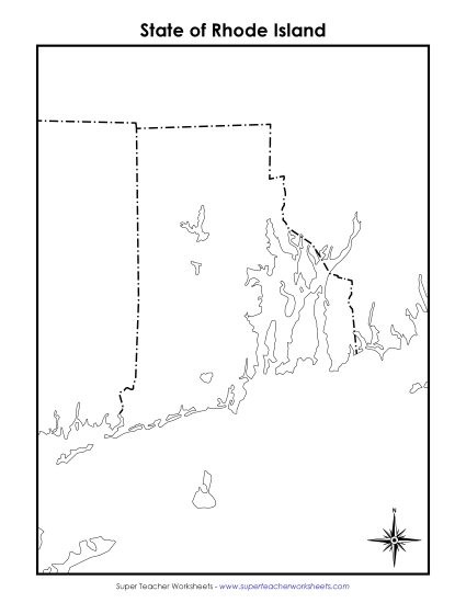 Maps - Rhode Island Map (Blank) Maps - Rhode Island Map (Blank)