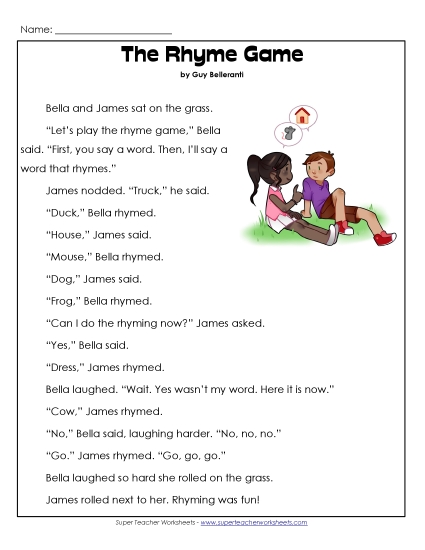 Rhyme Game
