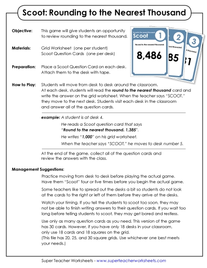 Math - Rounding: Nearest 1,000
