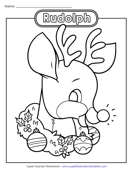 Basic Pictures (For Younger Kids) - Rudolph the Reindeer Basic Pictures (For Younger Kids) - Rudolph the Reindeer
