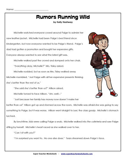 Fiction Stories - Rumors Running Wild (Fiction)