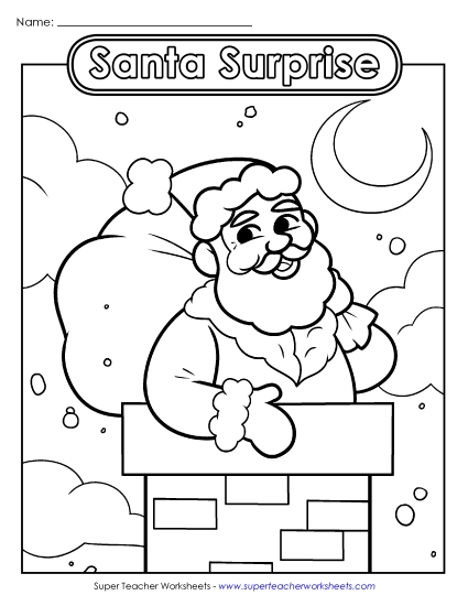 Advanced Pictures (For Older Kids) - Santa