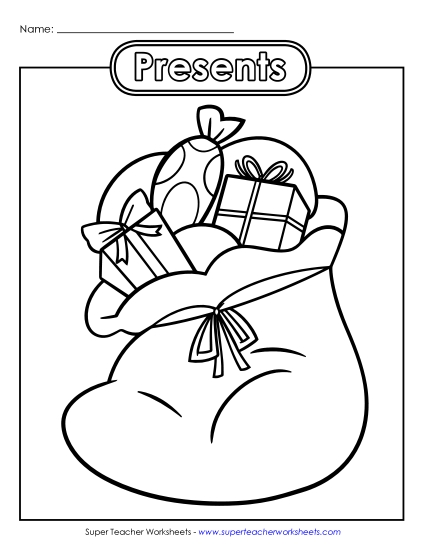 Basic Pictures (For Younger Kids) - Santa's Sack Basic Pictures (For Younger Kids) - Santa's Sack