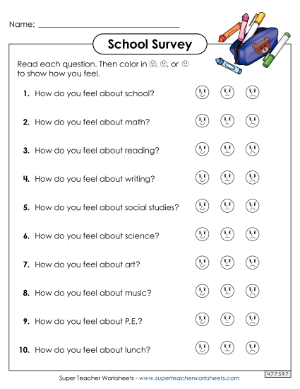 Surveys - School Survey 