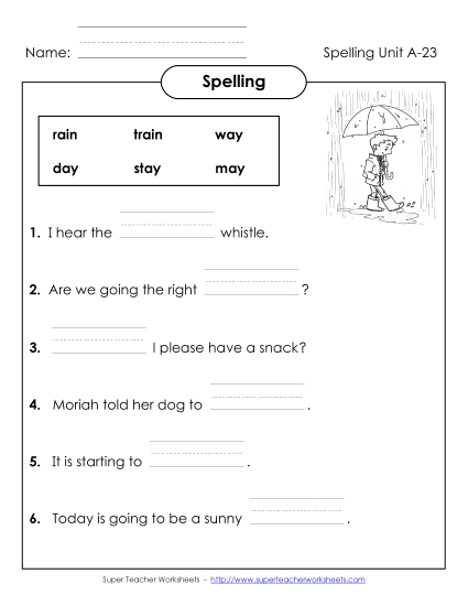 Worksheets - Sentence Completion (A-23) Worksheets - Sentence Completion (A-23)