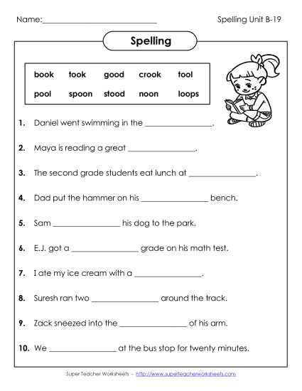 Worksheets - Sentence Completion (B-19) Worksheets - Sentence Completion (B-19)