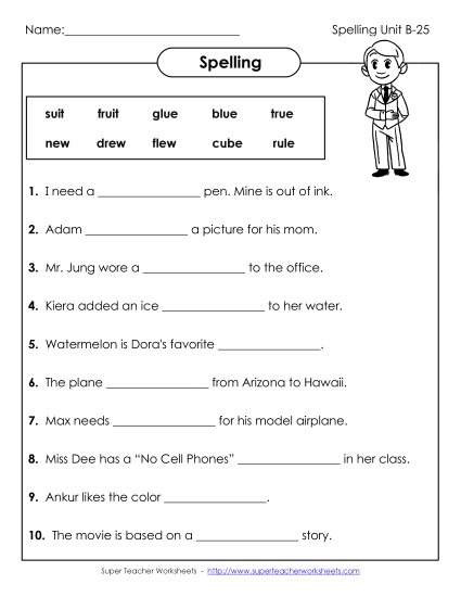 Worksheets - Sentence Completion (B-25) Worksheets - Sentence Completion (B-25)