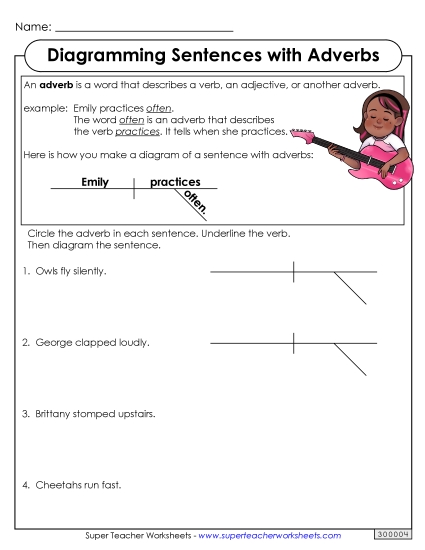 Basic - Sentences With Adverbs Basic - Sentences With Adverbs