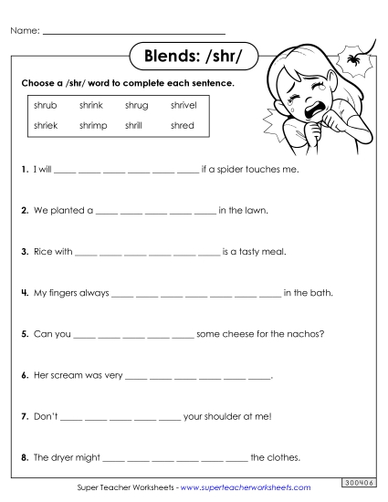 Worksheets - Shr- Sentences Worksheets - Shr- Sentences