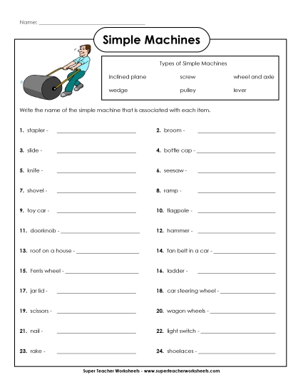 Simple Machines & Everyday Items