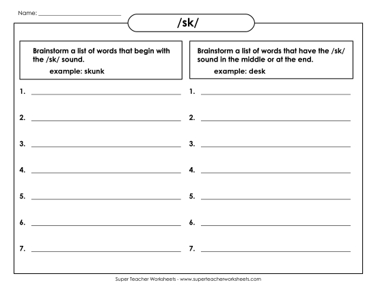 Worksheets - SK Brainstorm (Intermediate) Worksheets - SK Brainstorm (Intermediate)