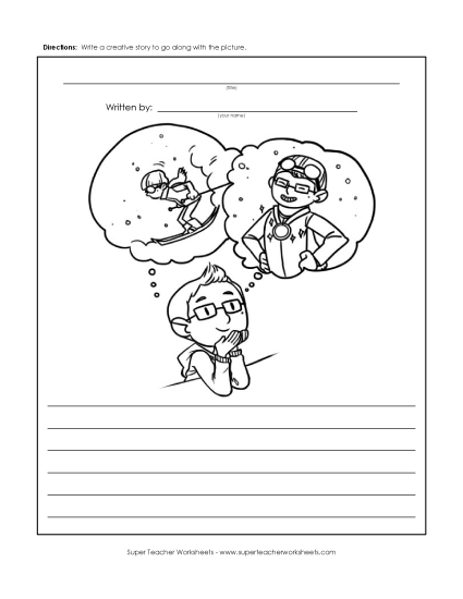 Story Pictures - Skiing Champion Writing Practice Story Pictures - Skiing Champion Writing Practice