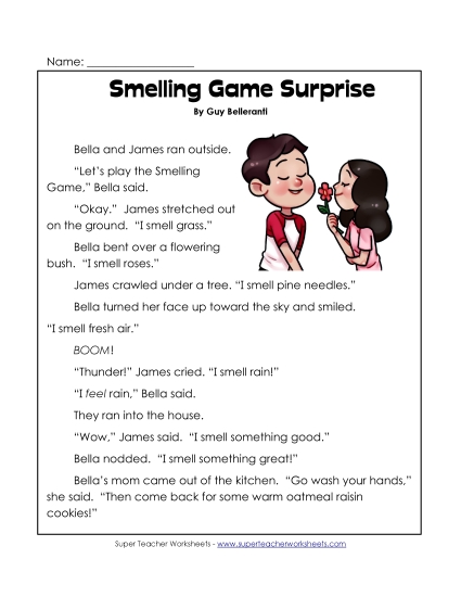 Smelling Game Surprise 