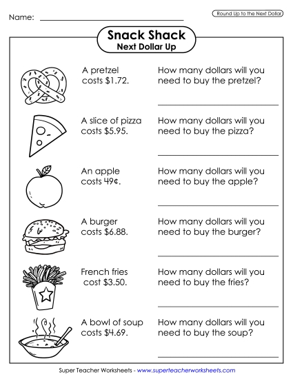 Snack Shack: Dollar Up