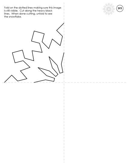 Snowflake Crafts - Snowflake 3 (Basic)