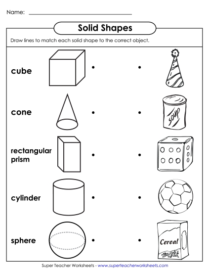 All Solids - Solid Shapes Matching All Solids - Solid Shapes Matching