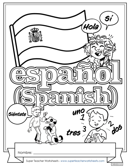 Folder & Binder Covers - Spanish (español) Folder & Binder Covers - Spanish (español)