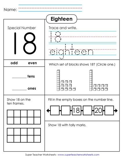Special Numbers - Special Number: 18 Special Numbers - Special Number: 18