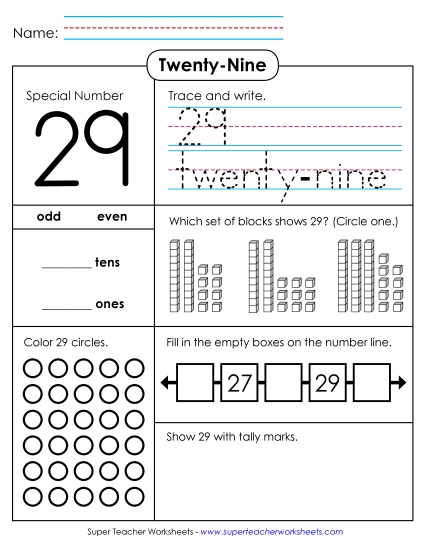 Twenty-Nine - Special Number: 29