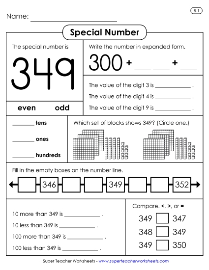 Special Number - Special Number: 349